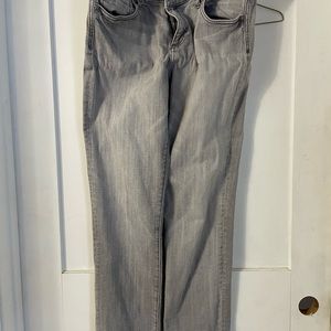 KUT Gray Straight Leg Jeans